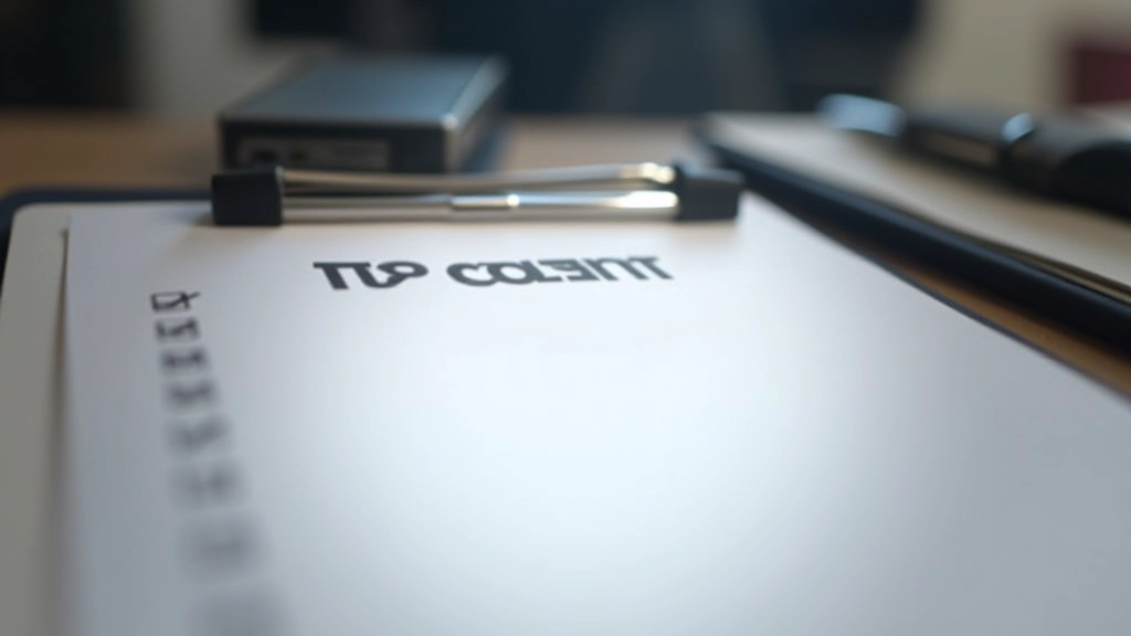 Printed NCT checklist with checkmarks on table showing vehicle inspection items